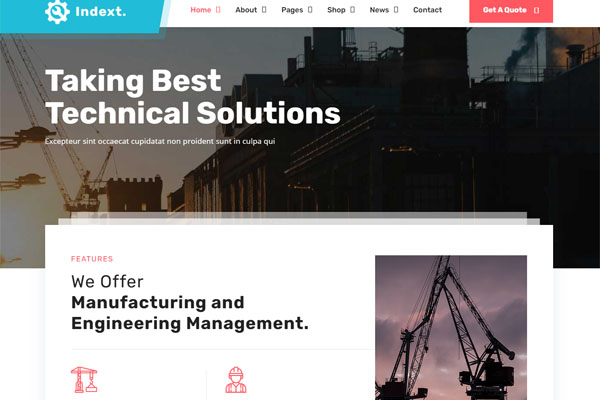 寬屏響應(yīng)式機(jī)械工業(yè)生產(chǎn)企業(yè)網(wǎng)站模板 多個(gè)版本